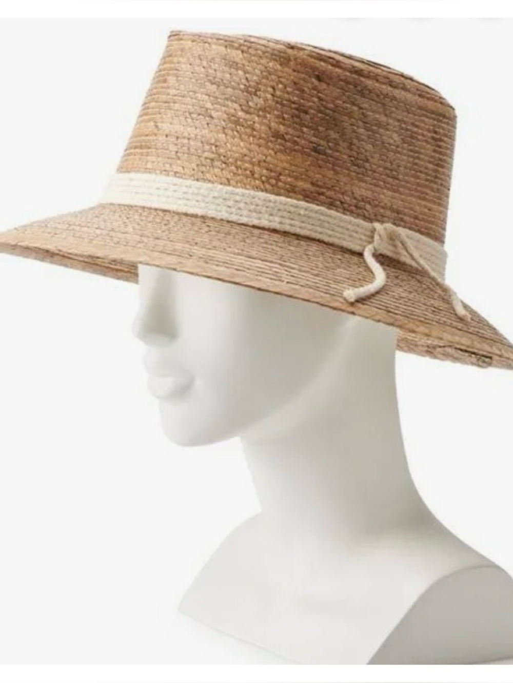 NWT Anthropologie Terrain Peter Grimm Bonaire Palm Straw Outback Woven Sunhat